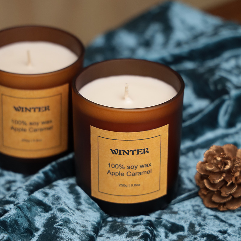 Autumn and winter fragrance long-lasting strong scented candle collection